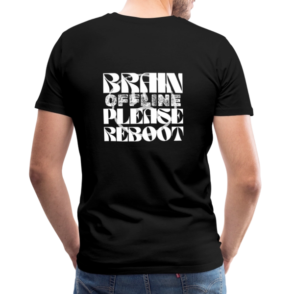 Männer Premium T-Shirt - Schwarz