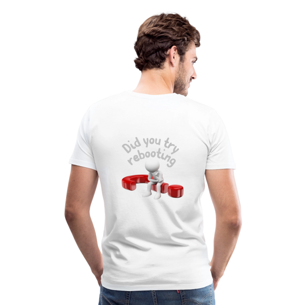 Männer Premium T-Shirt - Weiß