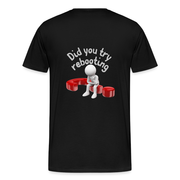 Männer Premium T-Shirt - Schwarz