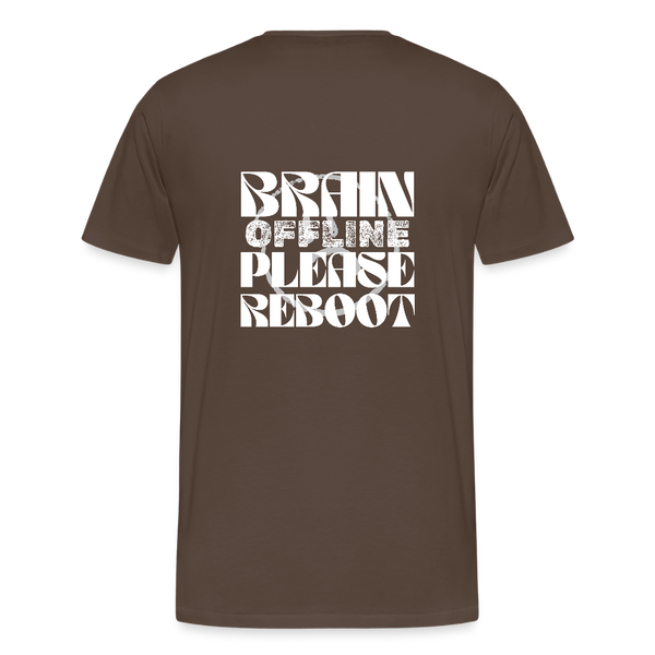 Männer Premium T-Shirt - Edelbraun