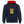 Talk Less, Code More – Der lässige IT-Hoodie für Programmierer mit Tatendrang! - Navy/Rot