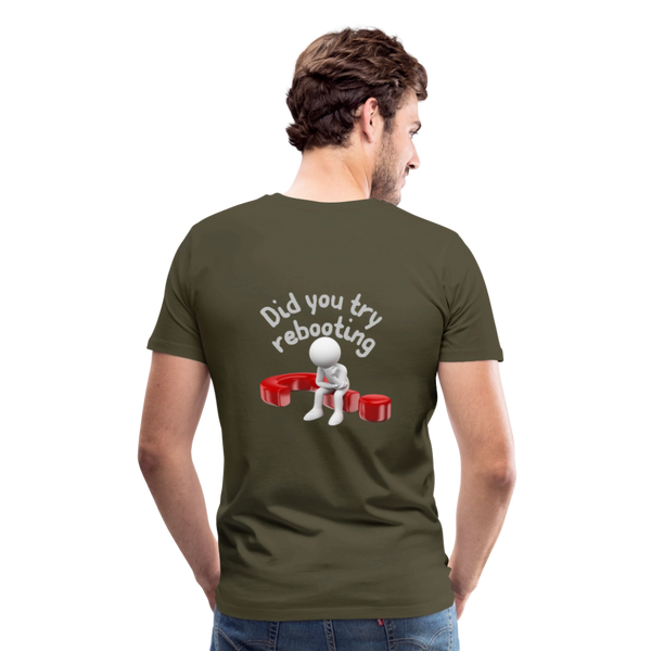 Männer Premium T-Shirt - Khaki