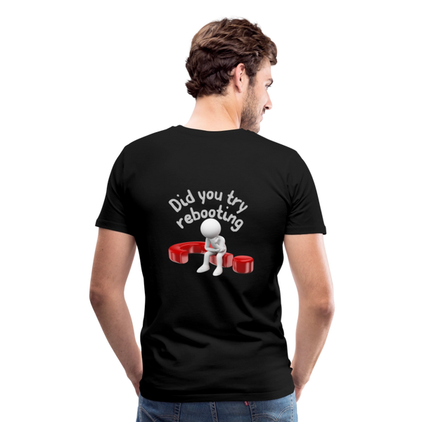 Männer Premium T-Shirt - Schwarz