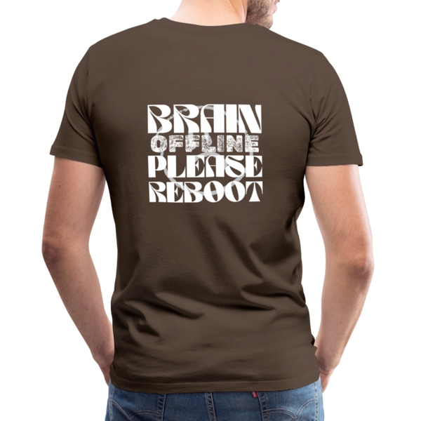 Männer Premium T-Shirt - Edelbraun
