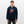 Real Programmers Use Dark Mode – Der Hoodie für wahre Code-Night-Owls! - Navy/Grau meliert