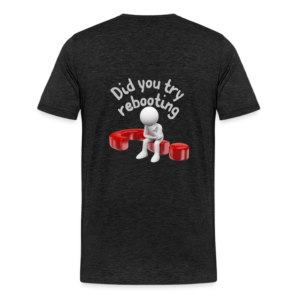 Männer Premium T-Shirt - Anthrazit