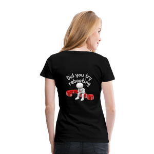 Frauen Premium T-Shirt - Schwarz