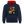 Commit, Push, Pray – Der Hoodie für nervenstarke Entwickler! - Navy/Rot