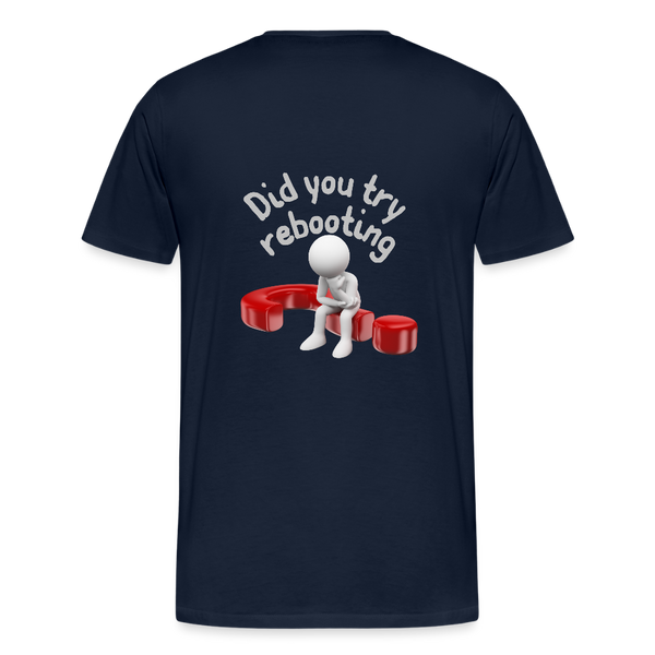 Männer Premium T-Shirt - Navy